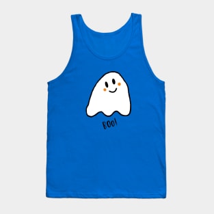 Boo! Halloween Ghost Costume Tank Top